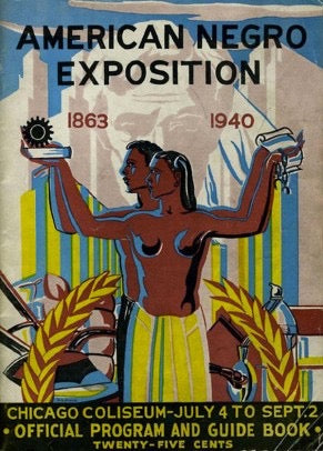 American Negro Exhibition Canvas Poster 36 X 24