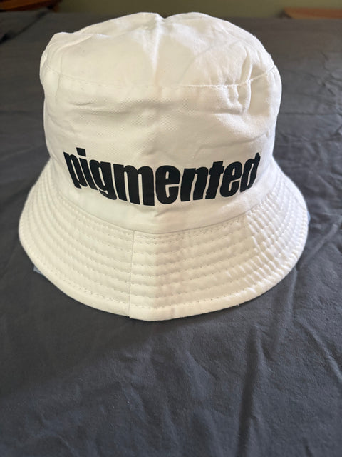 Pigmented Bucket Hat - White