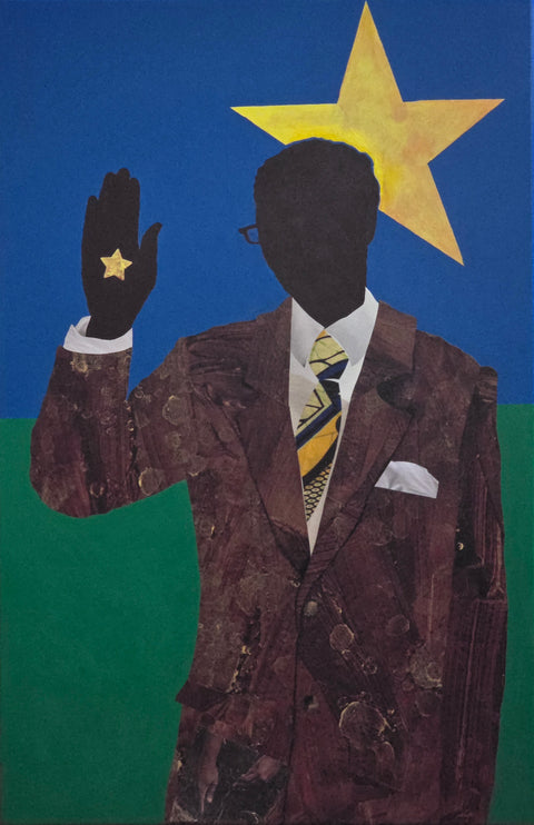 Black Men in White Shirts Lumumba VEA by Candace Hunter