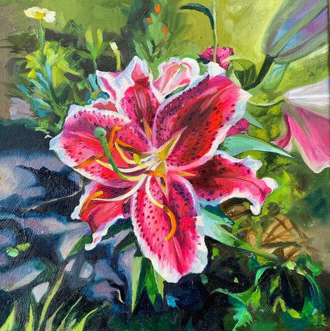 The Beauty of the Lady with Three Blooms - Kristen Williams All Four Creations