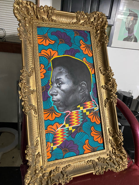 James Baldwin by James Nelson