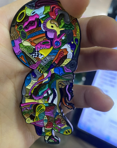 Infinite Titan Enamel Pin