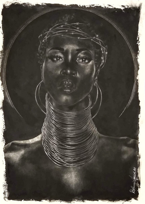 A Portrait of Her Royal Blackness By D Lammie-Hanson