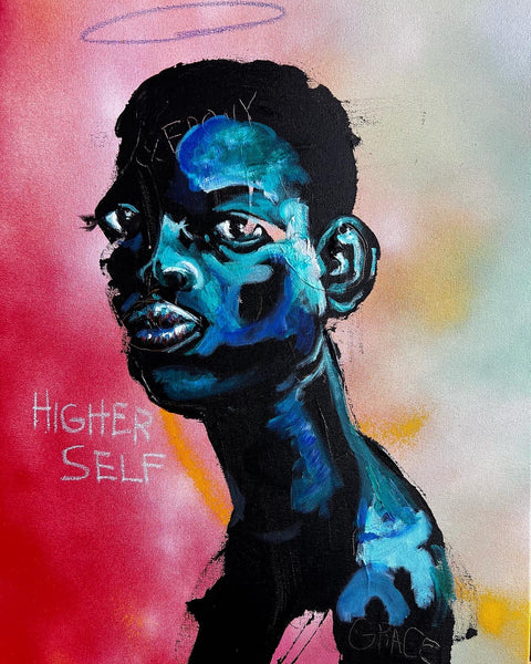 Higher Self - Original Art by Paul Branton