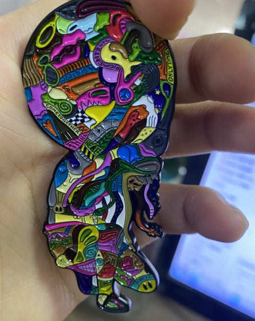 Infinite Titan Enamel Pin