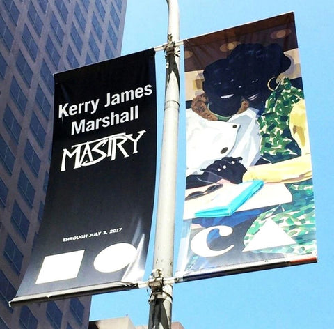 Street Banner – Kerry James Marshall: Mastry, 2017